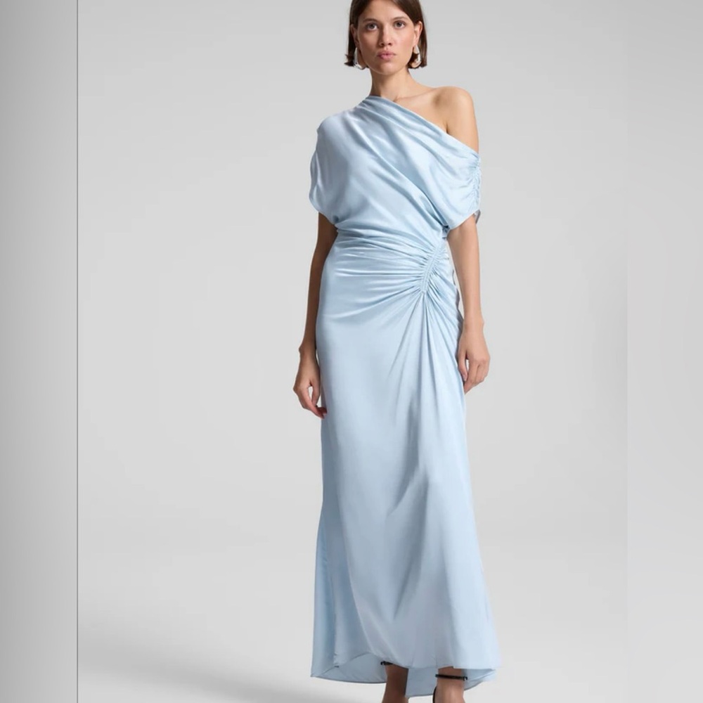 Penny Satin Maxi Dress $595 A.L.C